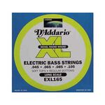 D'addario EXL 165 basgitaar snaren set long scale 045 065 085 105