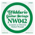 D'addario DNW-042 nickel round wound .042 snaar