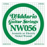 D'addario DNW-056 nickel round wound .056 gitaarsnaar
