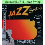 Thomastik JS111 Jazz Swing snarenset elektrisch gitaar flatwound
