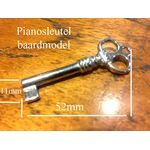 Piano sleutel baard model