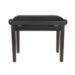 Pianobank Beethovenbank zwart zijdeglans