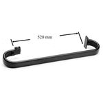 Beschermbeugels zijkant piano 520mm