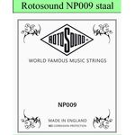 Rotosound NP009 .009 snaar voor elektrische/akoestische gitaar