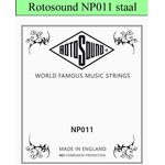 Rotosound NP011 .011 snaar voor elektrische/akoestische gitaar