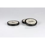 Piano onderzetters - soccles - 70mm vilt inleg