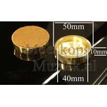 Piano onderzetter messing 50mm