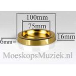 Piano onderzetter messing 100mm
