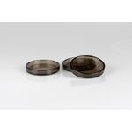 Piano onderzetter - soccle - 90mm rookglas kunststof