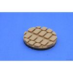 Geluidsabsorberende onderzetter 60 x 8 mm voor onder een onderzetter.