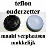 Piano-onderzetter teflon 60mm