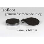 Isofloor 6mm/60mm inleg geluidsabsorberend