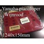 Yamaha pianoloper T1100060 wijnrood 1240x150mm