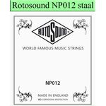Rotosound NP012 .012 snaar voor elektrische/akoestische gitaar