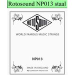 Rotosound NP013 .013 snaar voor elektrische/akoestische gitaar