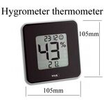 Style hygrometer thermometer klok