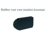 Rubber voet voor metalen lessenaar