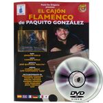 DG CAJON Paquito Gonzalez / El Cajon Flamenco boek + 2 DVD's