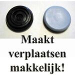 Piano-onderzetter teflon 60mm