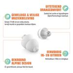 Alpine ALP-PP/TP PartyPlug oordoppen transparant