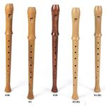 Aura S-3B Barock sopraan blokfluit perenhout ongelakt