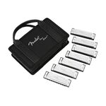 Fender Blues harp deluxe harmonica pack of 7