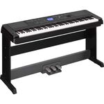 Yamaha DGX-660b zwart digitale piano-keyboard