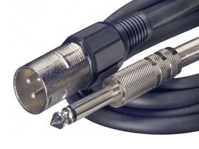 Stagg 6M AUDIOKABEL DLX JCKm-XLRm