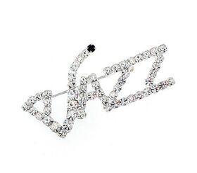 Broche met kristallen, Fancy Jazz