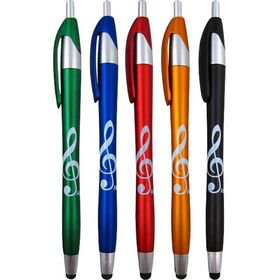 Styluspen vioolsleutel, blauw