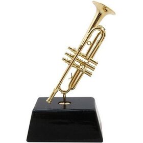 Miniatuurinstrument trompet 9 cm