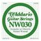 D'addario DNW-030 nickel round wound .030 gitaarsnaar