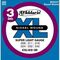 D'addario EXL-120, 009-042, 3 pack, snaren electische gitaar
