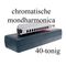 Belcanto chromatische harmonica HRM-40-CRO