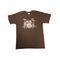 T-Shirt, drums bruin, maat M