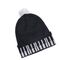 Winter muts met pianotoetsen