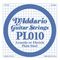 D'addario D-PL-010 staal gitaarsnaar staal