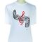 T-shirt, notenbalk