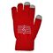 Touchscreen handschoenen met vioolsleutel