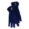 Fleece handschoenen met vioolsleutel - Koningsblauw