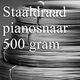 Staaldraad pianosnaar 500gr Staaldraad pianosnaar 500gr