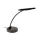 Pianolamp-bureaulamp zwart mat, LED met USB