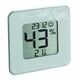 Style elektronische hygro-thermometer met klok
