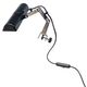 K&M 12260 dubbele partituurlamp zwart