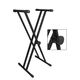 Keyboard standaard XX-model twist lock Keyboard standaard XX-model twist lock